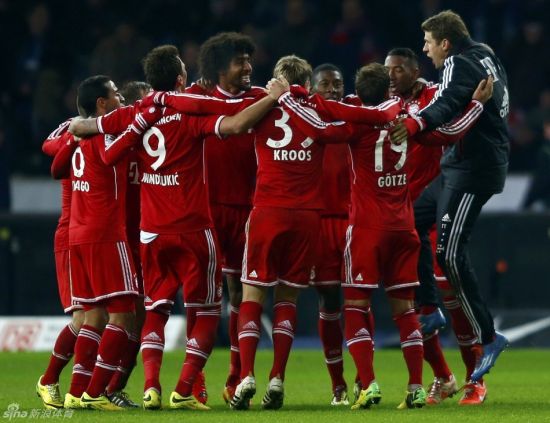 拜仁慕尼黑提前五轮卫冕德甲冠军  